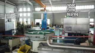 Łożyska pompy do ekstremalnych temperatur 1650C