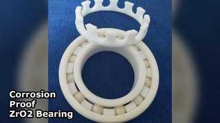 Łożysko ceramiczne ZrO2 35x72x17mm odporne na korozję