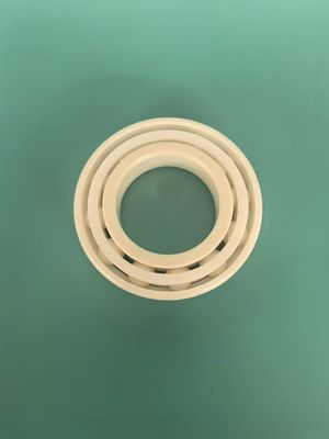 Łożysko kulkowe skośne z precyzyjnej ceramiki ZrO2 7211 z koszykiem PEEK / PTFE, z osłoną przeciwpyłową jednostronną lub dwustronną