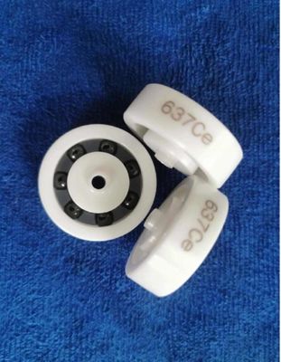 ZrO2 637ce Miniaturowe łożyska kulkowe z ceraminy