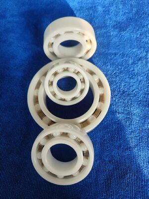 6008 6009 6010 Full Zirconia Ceramic Ball Bearing with ZrO2 rings and balls, PEEK cage and PTFE seals, P6/P5 grade precision