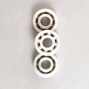 695 Zirconia Ceramic Bearing with Extreme Temperature Resistance, Superior Corrosion & Chemical Resistance, and Non-Magnetic Properties